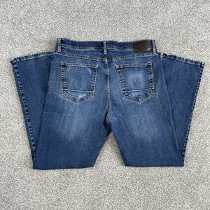 Devil Dog Dungarees Original Boot Cut Denim Jeans Men's Stretch Size 36x32